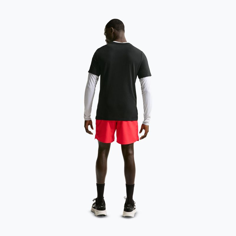 Koszulka męska Nike Dri-Fit Running black/team crimson 3