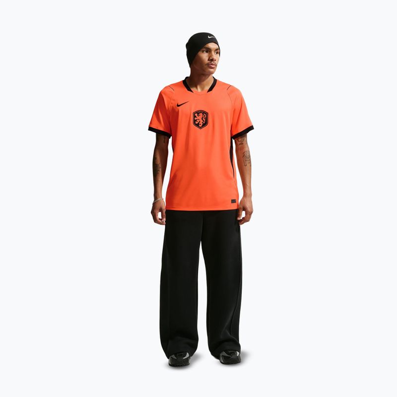 Koszulka piłkarska męska Nike Netherlands 2026 Stadium Home hyper crimson/black 2