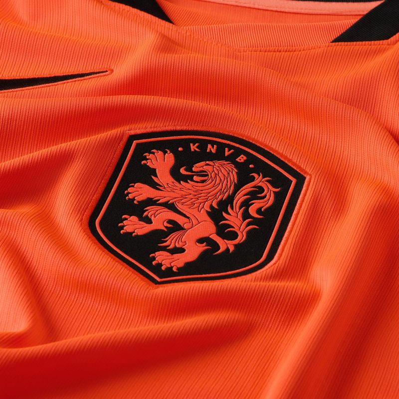 Koszulka piłkarska męska Nike Netherlands 2026 Stadium Home hyper crimson/black 8