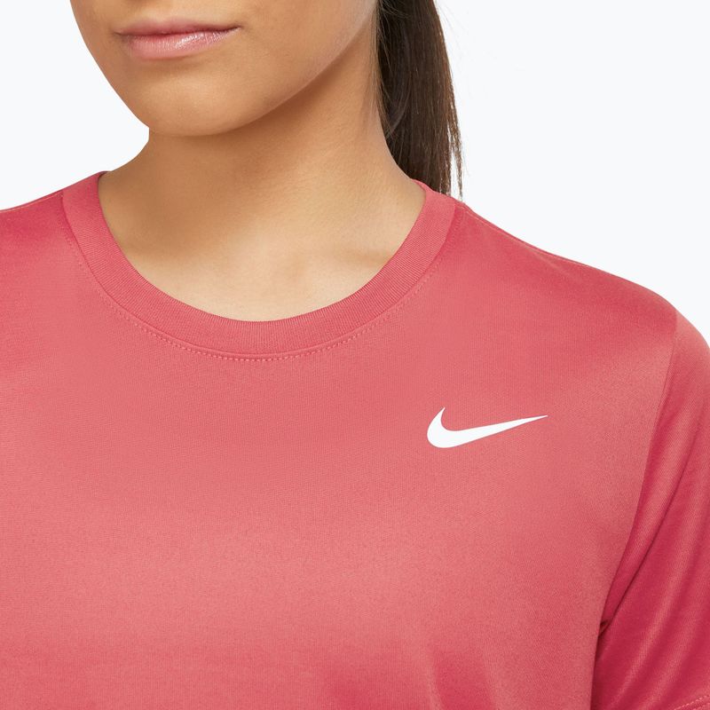 Koszulka treningowa damska Nike Dri-Fit sea coral/hite 3
