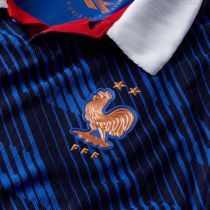 Koszulka piłkarska dziecięca Nike FFF 2026/27 Match Home game royal/metallic copper 3