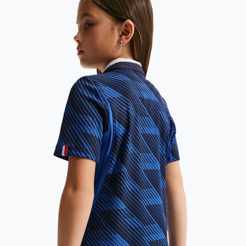 Koszulka piłkarska dziecięca Nike FFF 2026/27 Match Home game royal/metallic copper 10