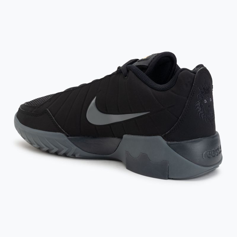 Buty do koszykówki męskie Nike LeBron Witness 9 black/iron grey/dark smoke grey/black 3