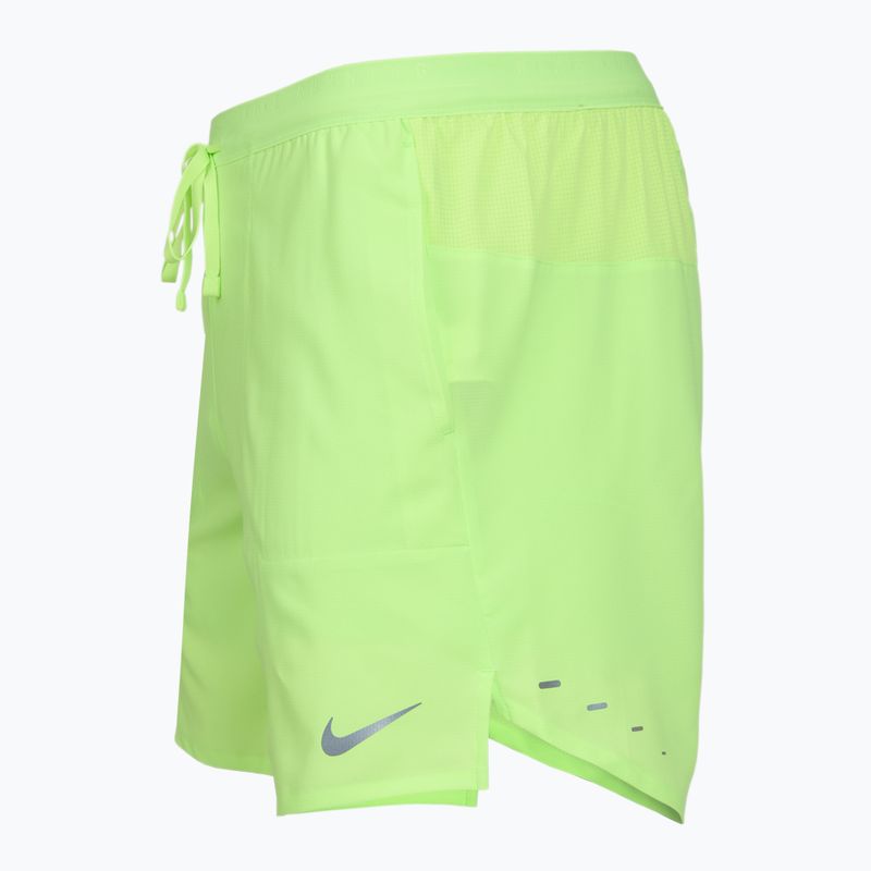 Spodenki do biegania męskie Nike Stride Dri-Fit 2in1 7" lime blast 8