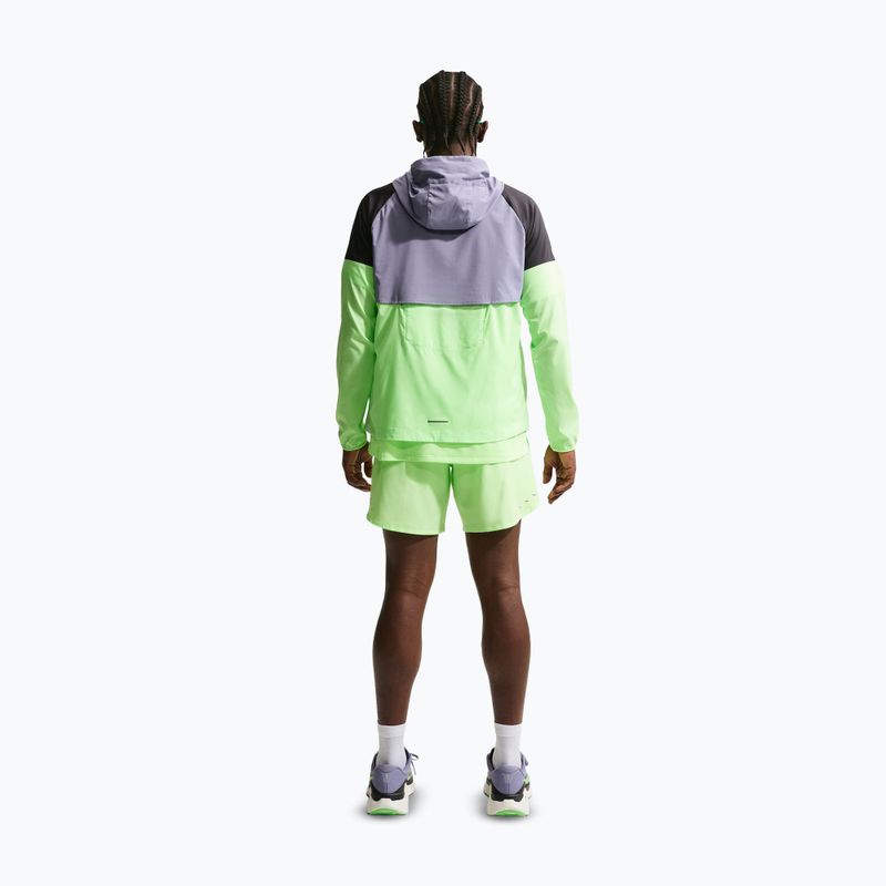 Spodenki do biegania męskie Nike Stride Dri-Fit 2in1 7" lime blast 2