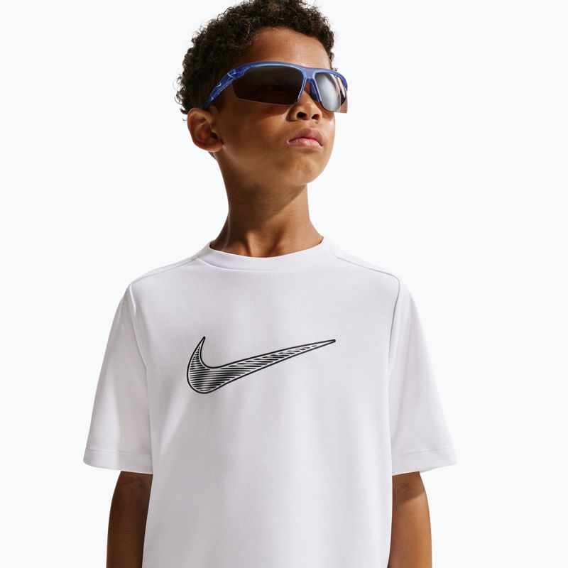 Koszulka dziecięca Nike Multi Dri-Fit white/black 6