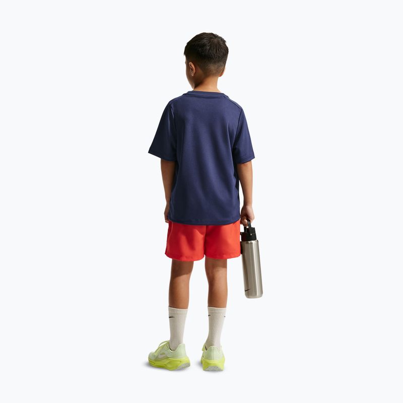 Koszulka dziecięca Nike Multi Dri-Fit midnight navy/white 3