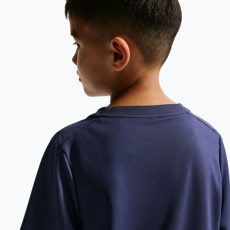 Koszulka dziecięca Nike Multi Dri-Fit midnight navy/white 6