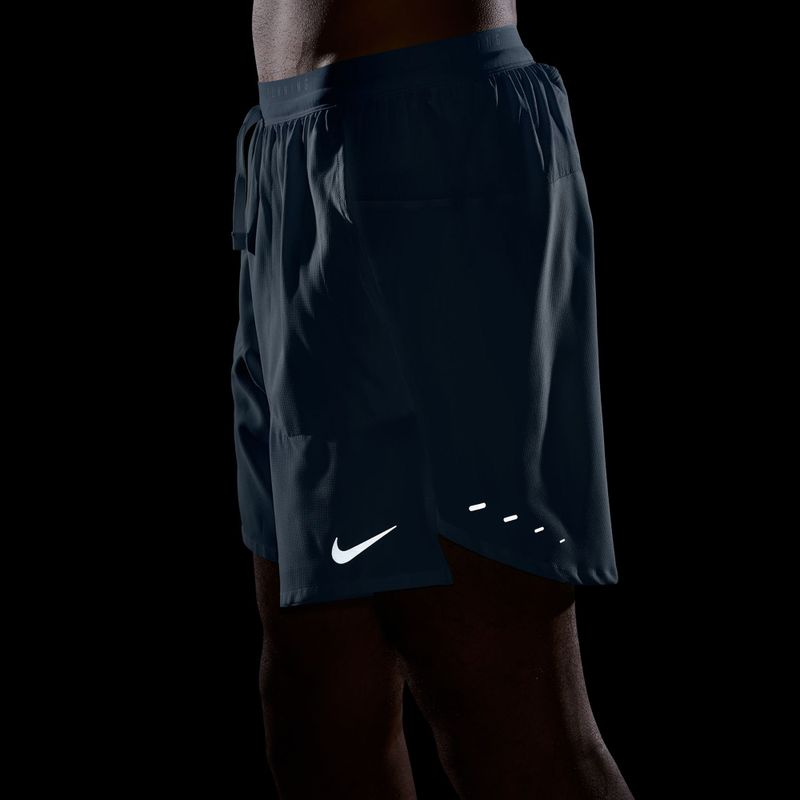 Spodenki do biegania męskie Nike Stride Dri-Fit Brief-Lined 7" work blue 6