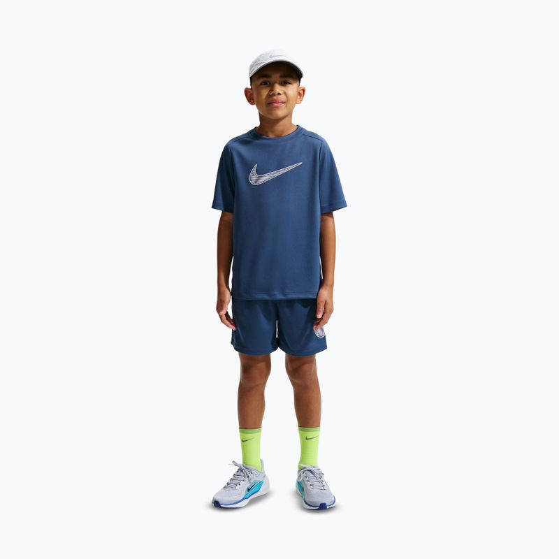 Koszulka dziecięca Nike Multi Dri-Fit mystic navy/white 2