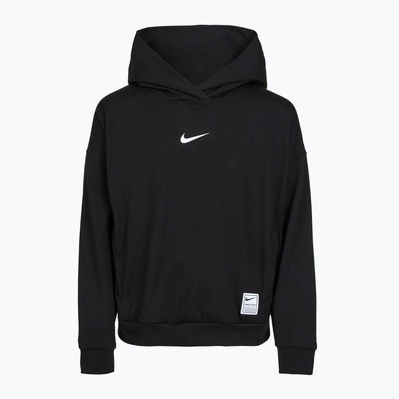 Bluza dziecięca Nike Pro Dri-Fit Pullover Hoodie black/white 8