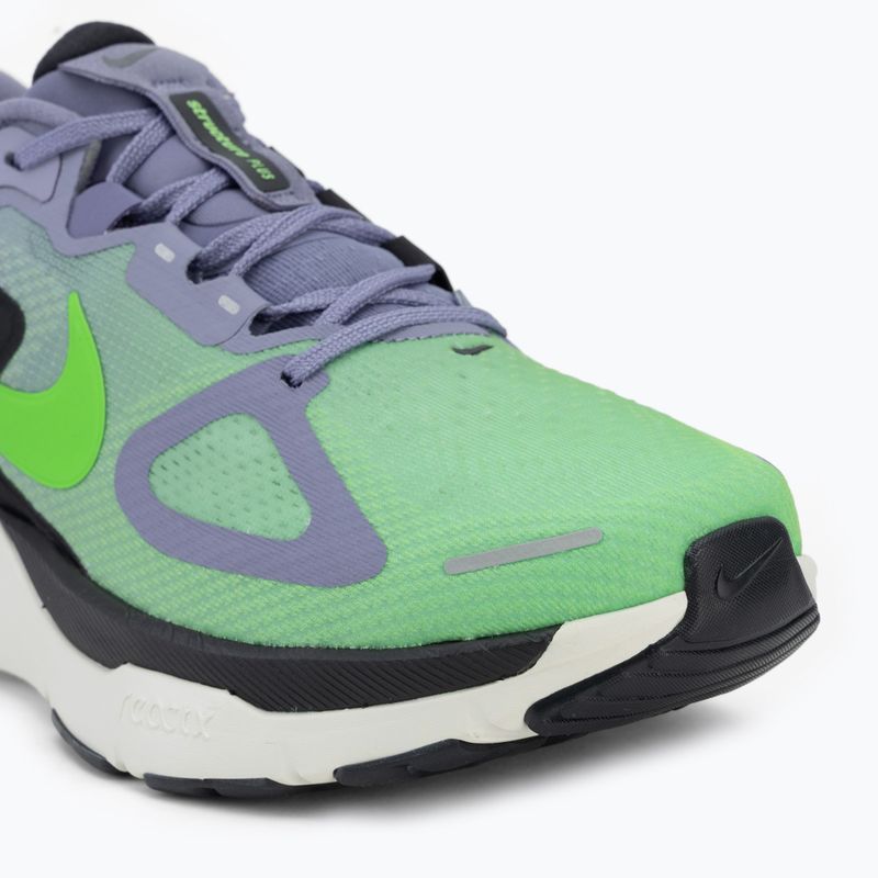 Buty do biegania męskie Nike Structure Plus iron purple/off noir-sail/voltage green 7