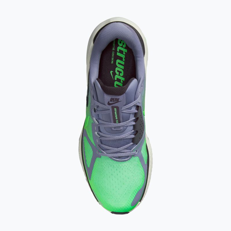 Buty do biegania męskie Nike Structure Plus iron purple/off noir-sail/voltage green 6