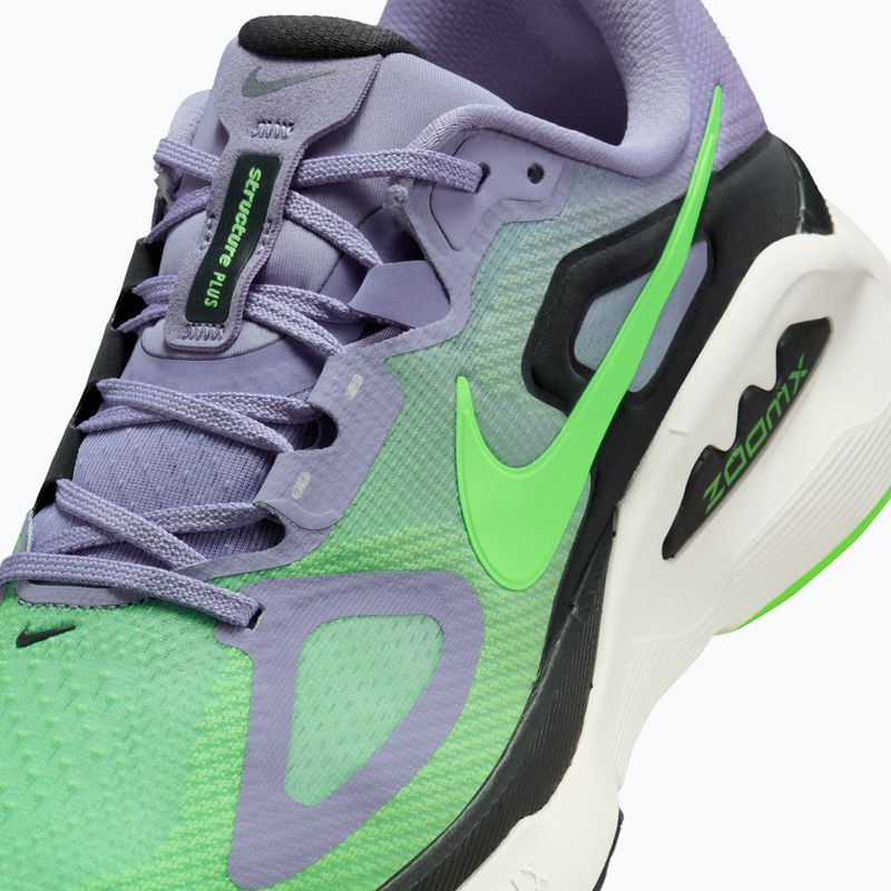 Buty do biegania męskie Nike Structure Plus iron purple/off noir-sail/voltage green 8