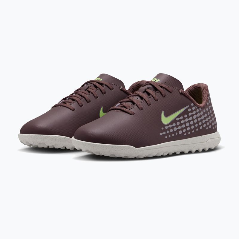 Buty piłkarskie dziecięce Nike Vapor 16 Club Kylian Mbappe Jr TF plum eclipse/metallic silver 3