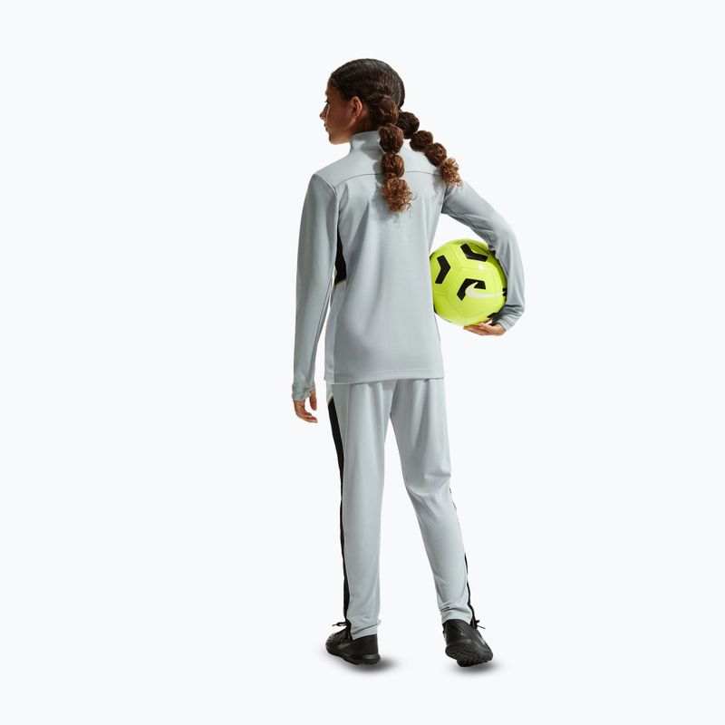 Spodnie dziecięce Nike Academy Dri-Fit Jr light smoke grey/white/black/metallic gold 4