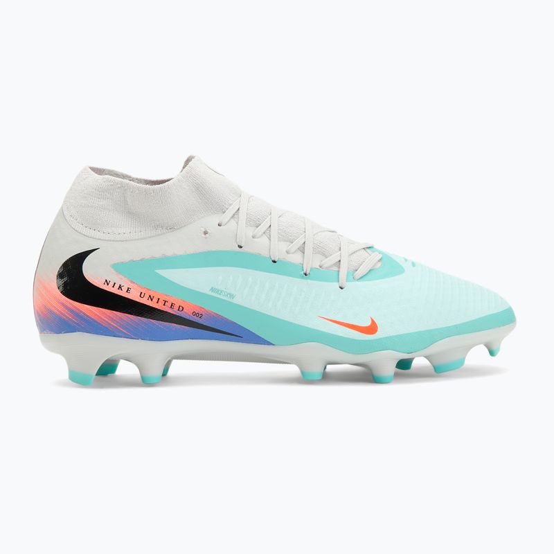 Buty piłkarskie męskie Nike United Phantom 6 High Academy FG/MG pistachio frost/hyper orange 2