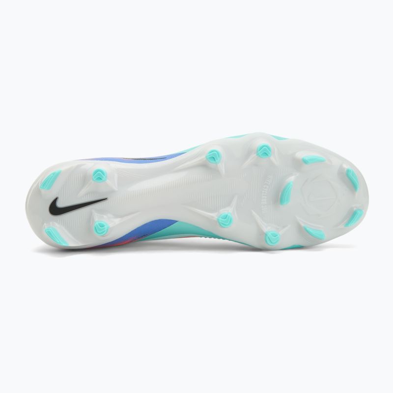 Buty piłkarskie męskie Nike United Phantom 6 High Academy FG/MG pistachio frost/hyper orange 4