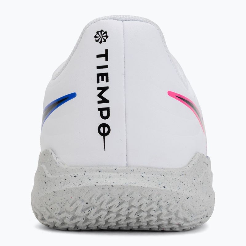 Buty piłkarskie dziecięce Nike Tiempo Maestro Club Jr IC white/racer blue/pink blast/black 6