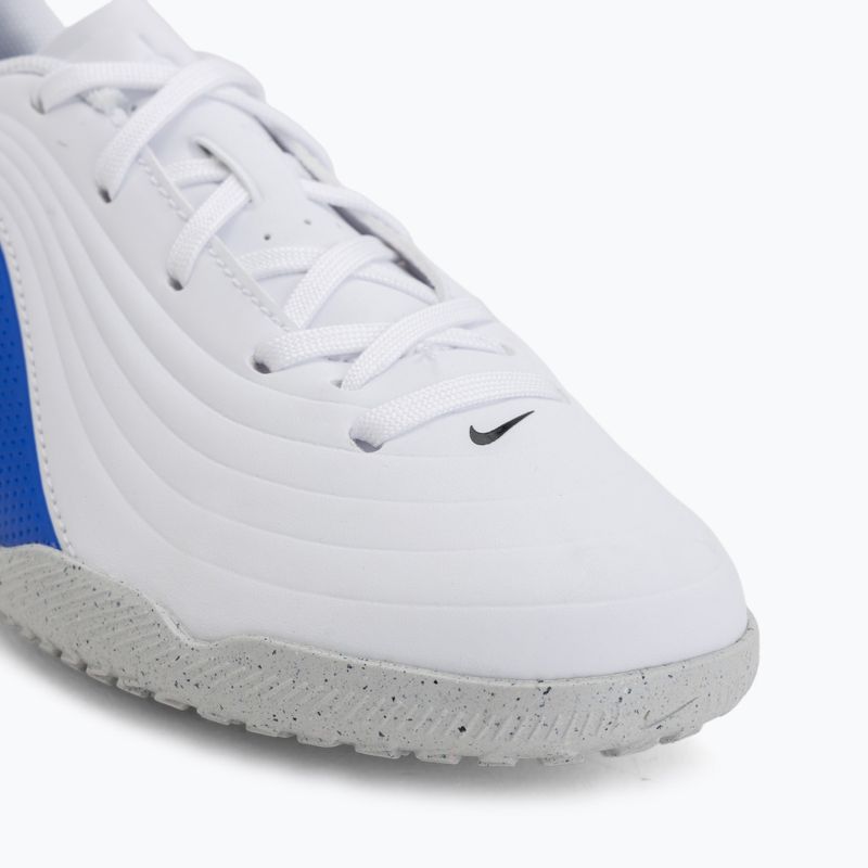 Buty piłkarskie dziecięce Nike Tiempo Maestro Club Jr IC white/racer blue/pink blast/black 7