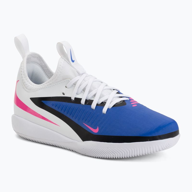 Buty piłkarskie dziecięce Nike Jr. Phantom 6 Low Academy IN racer blue/white/pink blast