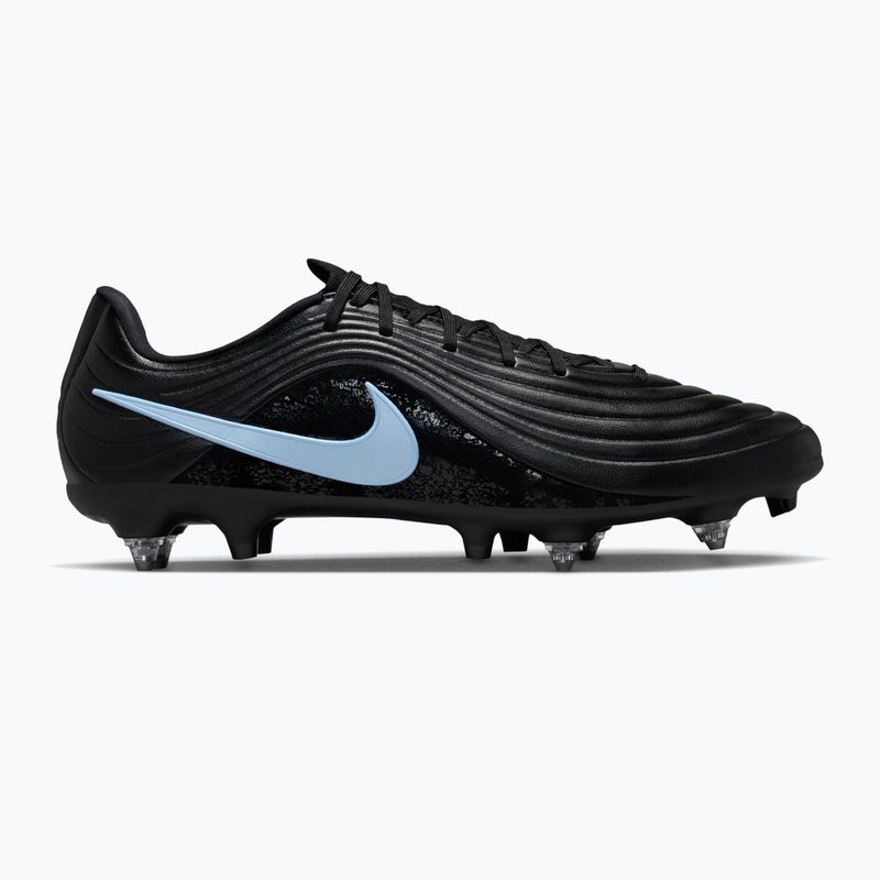 Buty piłkarskie męskie Nike Tiempo Maestro Acad SG-Pro AC black/ice blue 8