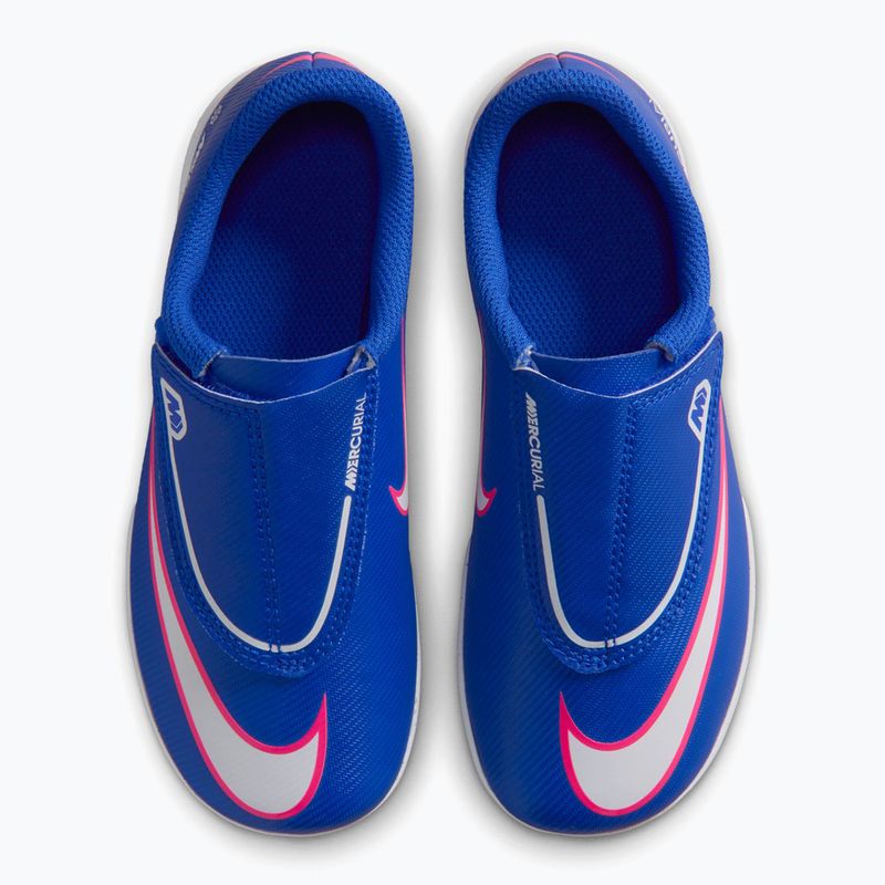 Buty piłkarskie dziecięce Nike Mercurial Vapor 16 Club TF racer blue/white 8