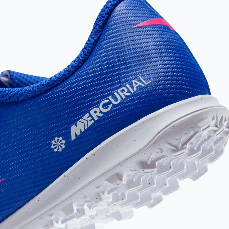 Buty piłkarskie dziecięce Nike Mercurial Vapor 16 Club TF racer blue/white 10