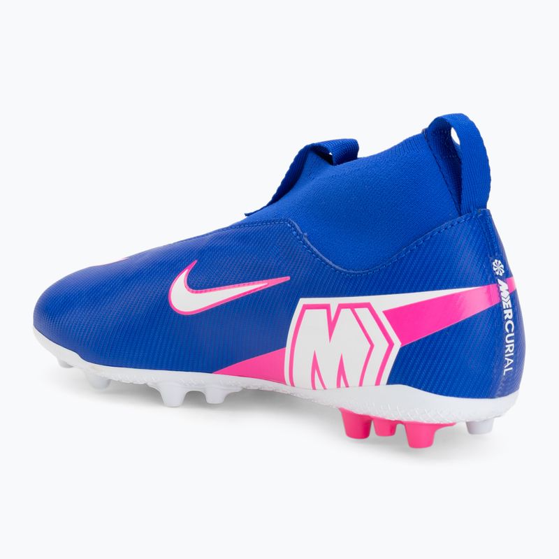 Buty piłkarskie dziecięce Nike Mercurial Superfly 10 Academy AG racer blue/white 3