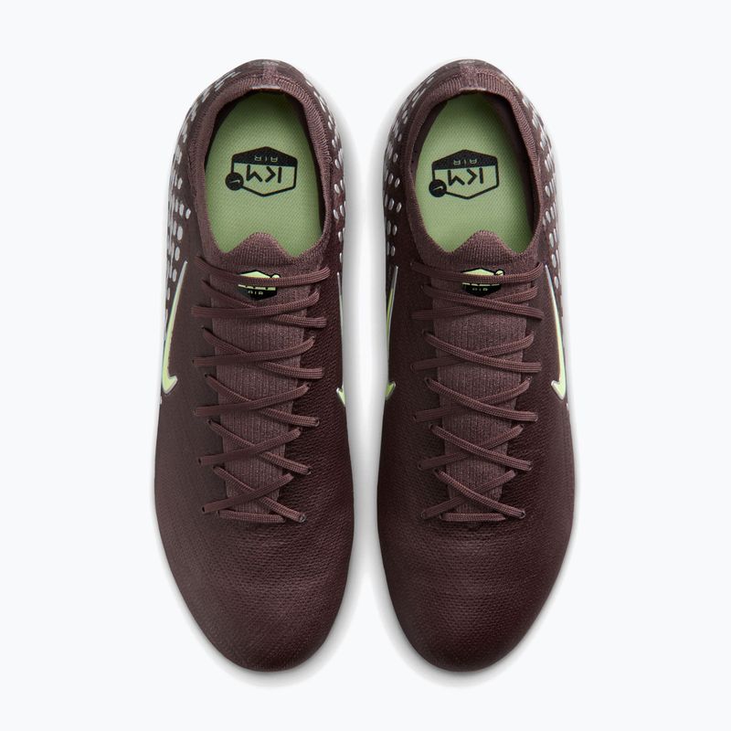 Buty piłkarskie męskie Nike Mercurial Vapor 16 Pro "Kylian Mbappé" FG plum eclipse/metallic silver 5