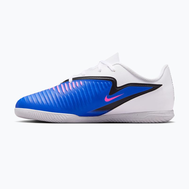 Buty piłkarskie dziecięce Nike Jr. Phantom 6 Low Club IN racer blue/white/pink blast 8