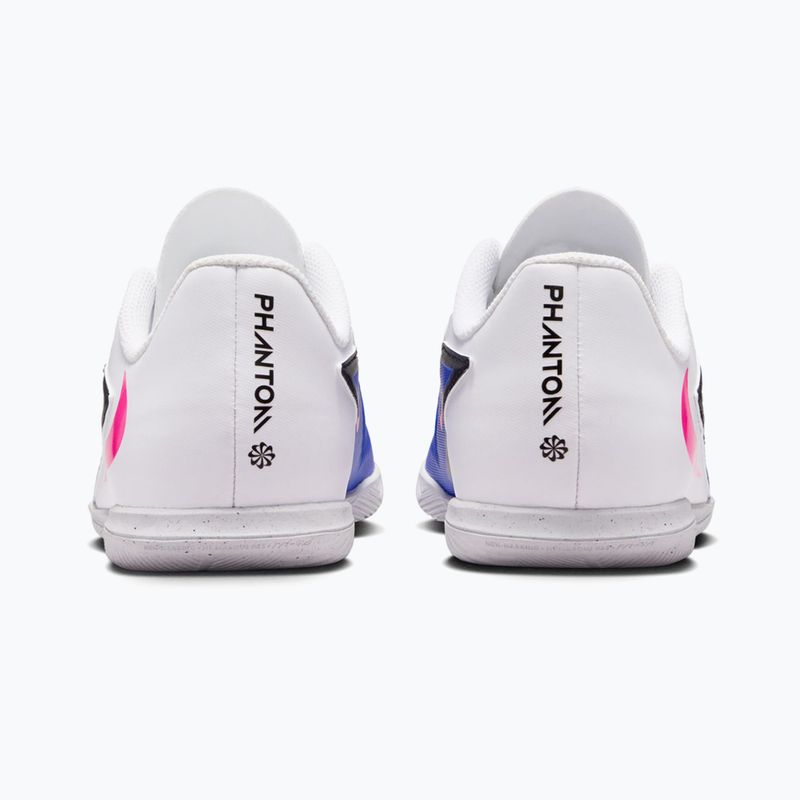 Buty piłkarskie dziecięce Nike Jr. Phantom 6 Low Club IN racer blue/white/pink blast 11