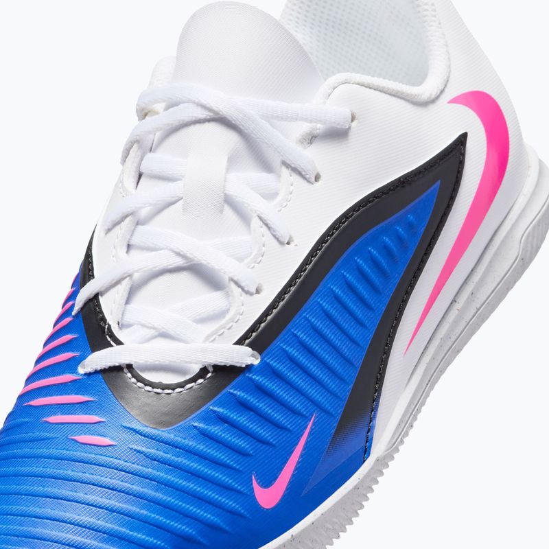 Buty piłkarskie dziecięce Nike Jr. Phantom 6 Low Club IN racer blue/white/pink blast 14