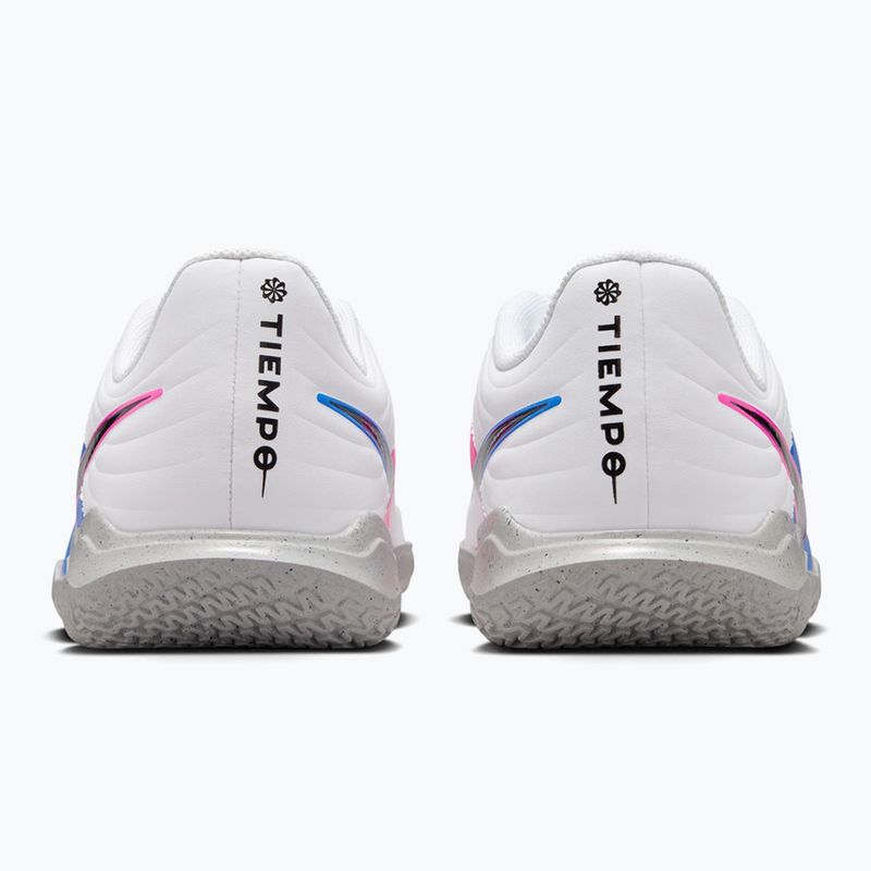 Buty piłkarskie dziecięce Nike Tiempo Maestro Club Jr IC white/racer blue/pink blast/black 4