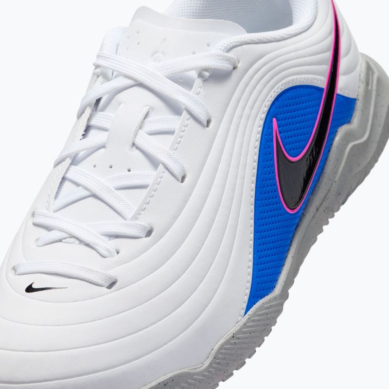 Buty piłkarskie dziecięce Nike Tiempo Maestro Club Jr IC white/racer blue/pink blast/black 7