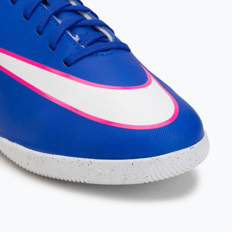 Buty piłkarskie dziecięce Nike Mercurial Vapor 16 Club IC racer blue/white 7