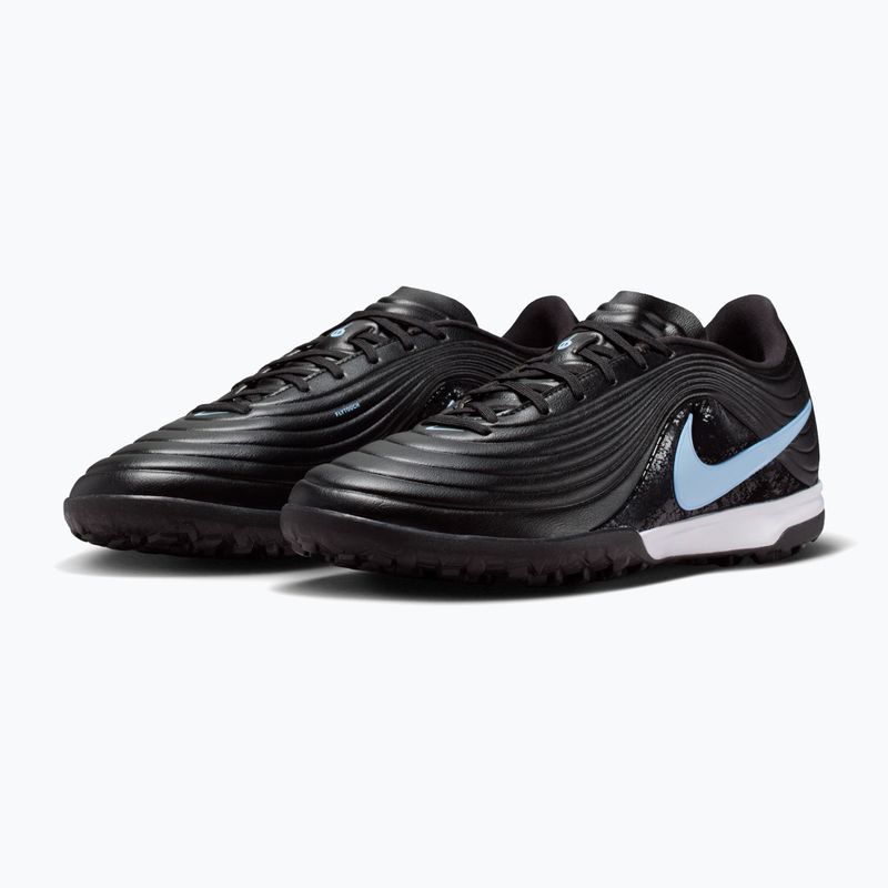Buty piłkarskie męskie Nike Tiempo Maestro Academy TF black/ice blue 10