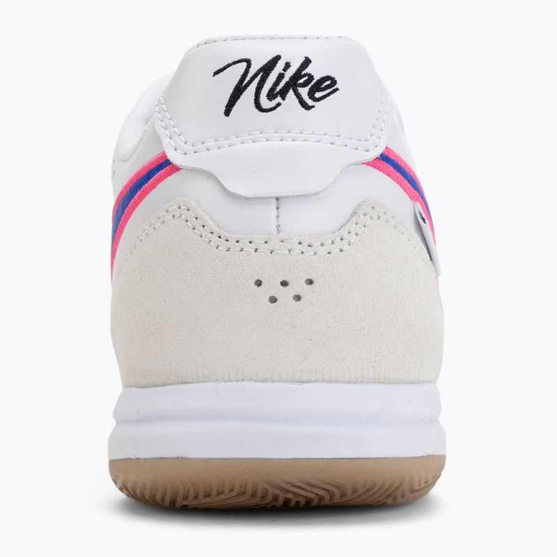 Buty piłkarskie męskie Nike Streetgato white/pink blast/racer blue 6