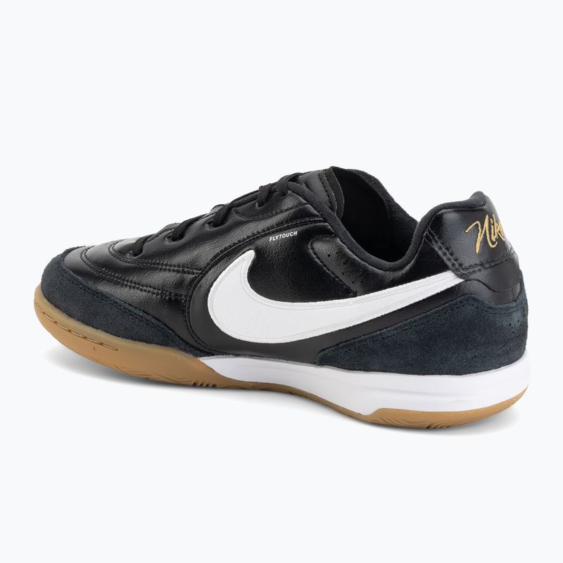 Buty piłkarskie dziecięce Nike Tiempo Streetgato Jr black/white 3