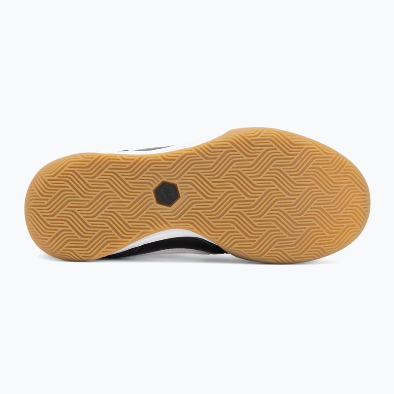 Buty piłkarskie dziecięce Nike Tiempo Streetgato Jr black/white 4