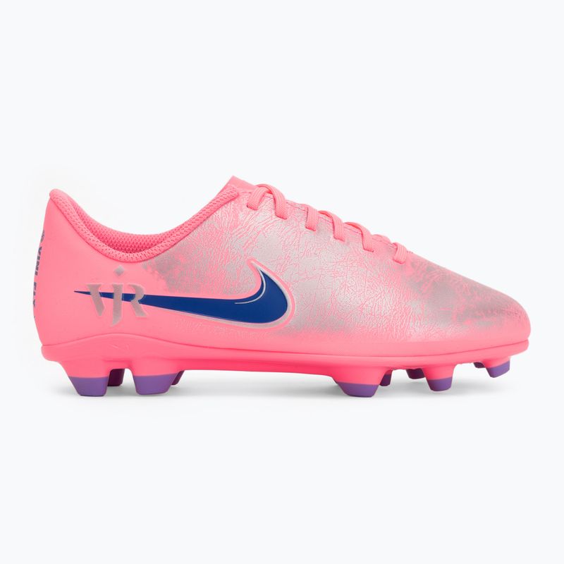 Buty piłkarskie dziecięce Nike Zoom Vapor 16 Club Vini Jr FG/MG sunset pulse/old royal 2