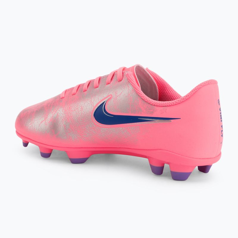 Buty piłkarskie dziecięce Nike Zoom Vapor 16 Club Vini Jr FG/MG sunset pulse/old royal 3
