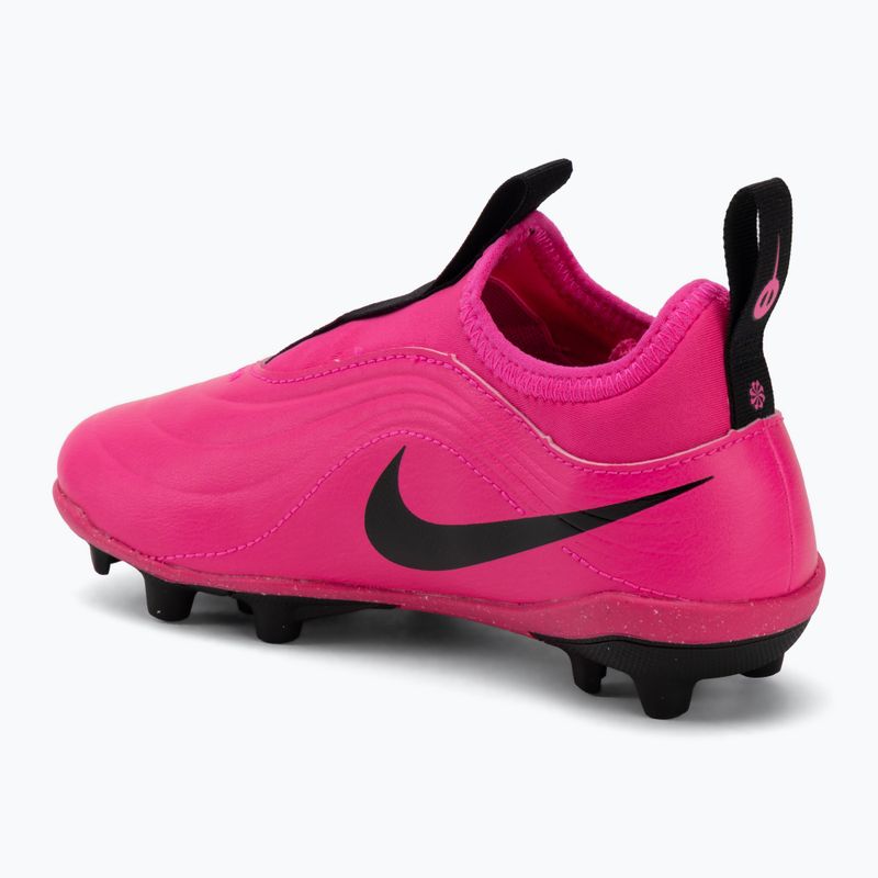 Buty piłkarskie dziecięce Nike Tiempo Maestro Flex Jr FG/MG PS pink blast/black 3