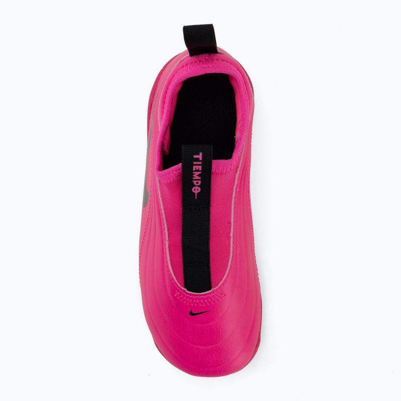 Buty piłkarskie dziecięce Nike Tiempo Maestro Flex Jr FG/MG PS pink blast/black 5