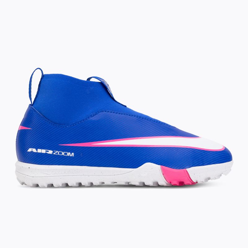 Buty piłkarskie dziecięce Nike Mercurial Superfly 10 Academy TF racer blue/white 2