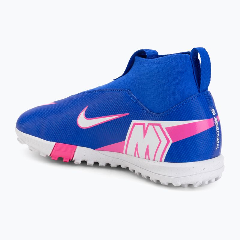 Buty piłkarskie dziecięce Nike Mercurial Superfly 10 Academy TF racer blue/white 3