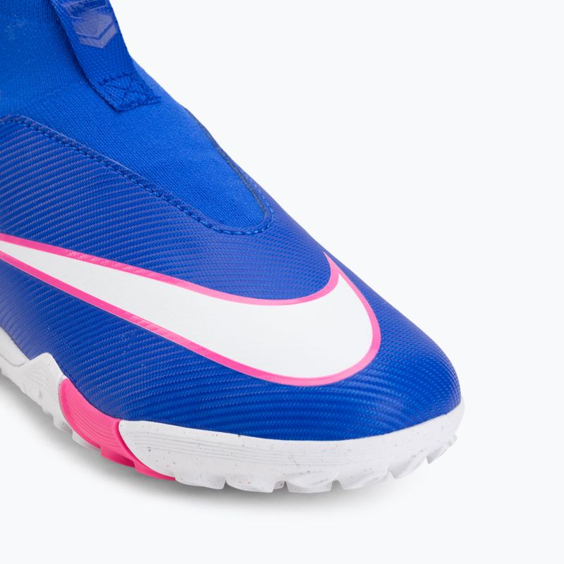 Buty piłkarskie dziecięce Nike Mercurial Superfly 10 Academy TF racer blue/white 7