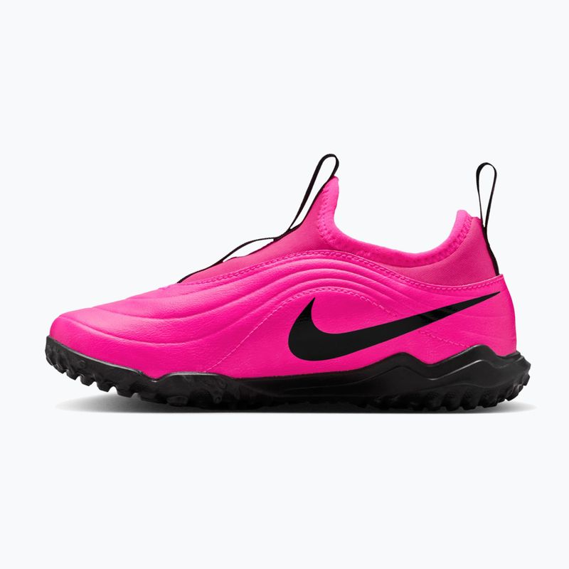 Buty piłkarskie dziecięce Nike Tiempo Maestro Flex Jr TF PS pink blast/black 2