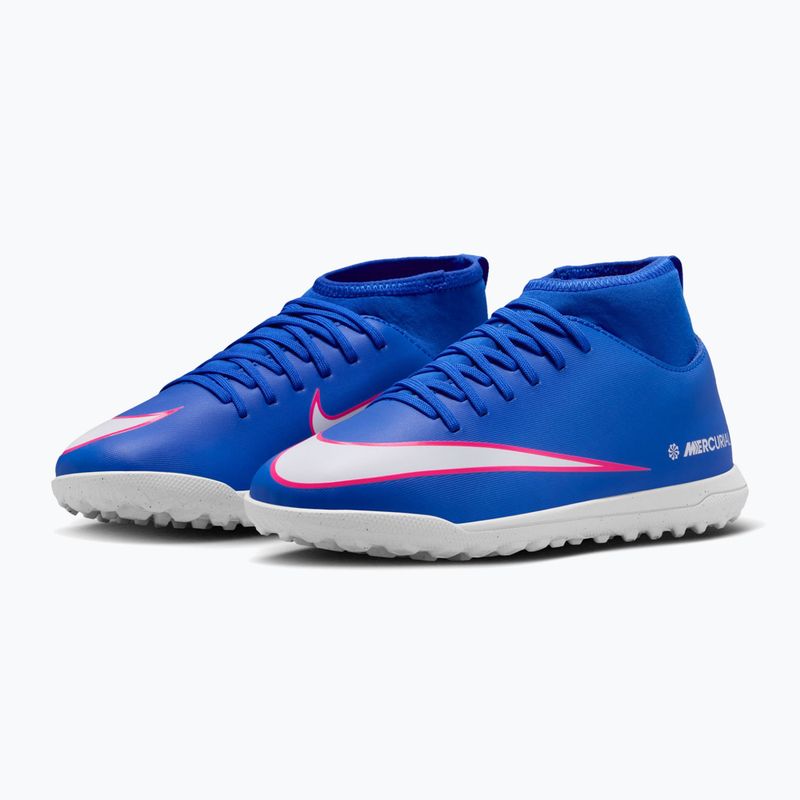 Buty piłkarskie dziecięce Nike Mercurial Superfly 10 Club TF racer blue/white 10