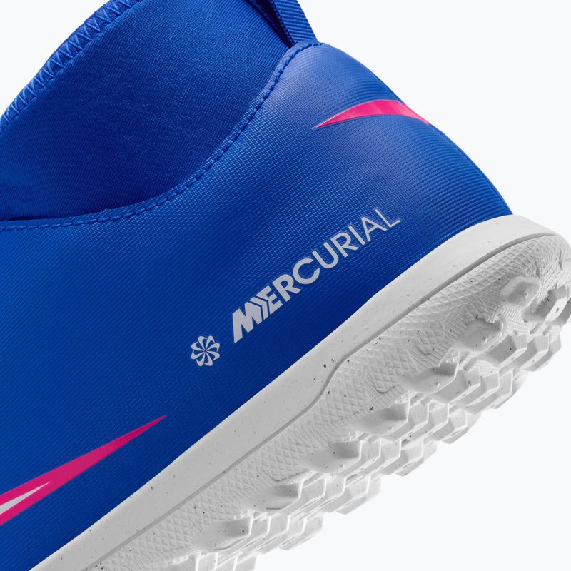 Buty piłkarskie dziecięce Nike Mercurial Superfly 10 Club TF racer blue/white 15